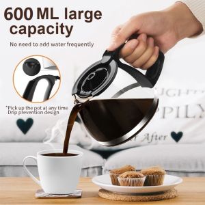 RAF Drip Coffee Maker 600ML Portable Coffee Maker Machine Household Americano Drip Coffee Pot Electric Coffee Machine Complete Set