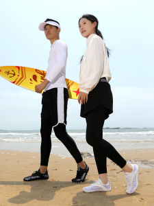 Giày Đi Biển Chống Cắt Cho Nam Và Nữ Thể Thao Trên Mặt Nước Chống Trượt Đi Biển Đá San Hô Nhanh Khô Đi Bộ Đường Dài Ngoài Trời Giày Lười