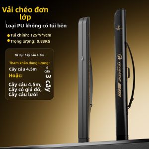 YEYINGZHE | Túi Đựng Dụng Cụ Cá Hai Lớp Đa Năng