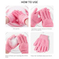 🇸🇬【SG stock】Bath Gloves Removing Body Scrub Shower Dead SKin Cell Massage Scrubbing Skin Surface Exfoliation 5 Fingers Shower Bath Scrub Gloves /Bath Peeling Exfoliating Glove Shower Scrub Gloves Resistance. 