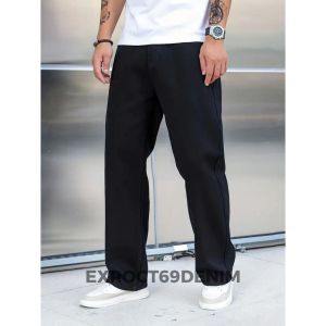 Celana Jeans Loose Pria Panjang - EXROCT69DENIM Loose Pants Pria Panjang