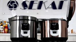 Sekai Rice Cooker Stainless Body 1.8L CMW 520 / Penanak Nasi Sekai 3 in 1 CMW520
