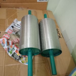 Mata Roll Parut Kasar 4 Inch as 20mm Panjang roll 20Cm
