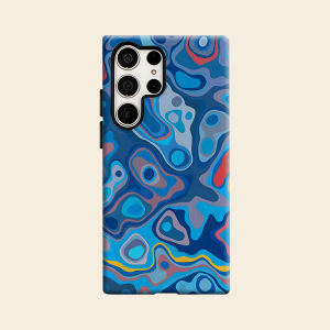 Color Swirl Luxury Fashion Full Lens Protective Case for Samsung Galaxy S26 S25 S24 A56 A36 Plus Ultra