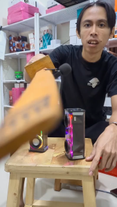 SPEAKER BLUETOOTH INI GA HANYA TAMPILAN AJA YANG MEWAH TAPI SUARA JUGA WAH