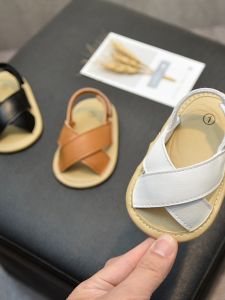 0-3-6-12 Months Baby Sandals Toddler Shoes Mens Summer Soft Bottom Non Slip 0-1 Years Old Western Style Baby Shoes Toddler