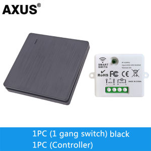 Wireless Smart Switch Light RF 433MHz 1/2/3Gang 86 Wall Panel Switch With Remote Control Lnterruptor For Lamp LED 10A 110V 220V