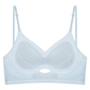 HUACHENGSHI | Wireless Thin Strap Bra Backless Underwear Womens Small Chest Gathered Side Breast Reduction Summer Lightweight Backless Bra