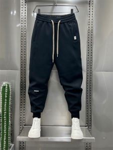 plus Size Mens Casual Harlan Sweatpants Autumn Winter Hong Kong Style Trendy Cargo Pants Running Sport Slim Fit Long Trousers