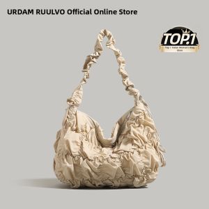 URCDN RDALVO | High-end Pleated Large Capacity Tote Bag
