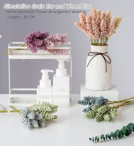 B.TWO [COD]6PCS/Bundle Wedding Supplies Artificial Vanilla Spike