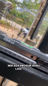 ISKU Pisau Paduan Aluminium Multifungsi Utility Knife Pisau 14mm Gelembung Tingkat SK5 Bahan