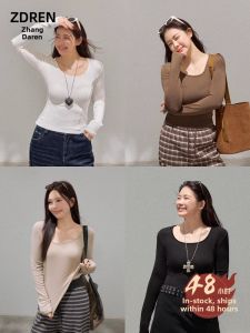 ZHANGDAREN | Áo Thun Dài Plus Size Giảm Cân