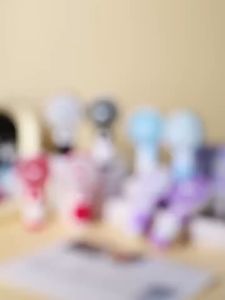 สีพาสเทล พัดลมมือถือ mini fan ชาร์จ USB ใหม่ 3 เกียร์ ถูกและสวยงาม