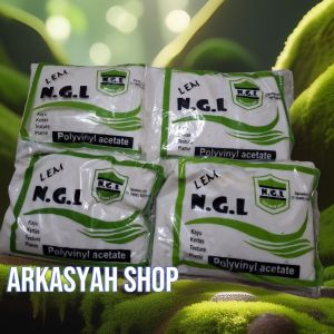 LEM PUTIH NGL 700 GRAM 4 PCS (LEM PLAMIR LEM DEMPUL LEM PUTIH LEM PLAMUR LEM KAYU)