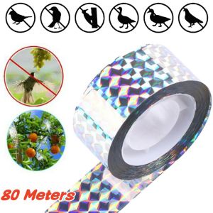 80M / 50M Bird Repellent Scare Tape: Reflective Anti-Bird Solution
