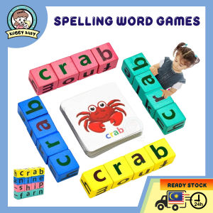 KOGGY Spelling Word Games Early Learning Education Toy Children Early Recognition Of 26 English Letter Treehole Puzzle Learning Word Matching Puzzle Education Toys Battle Game Learning & Education Toys For Preschool Boys Girls Spelling/Reading