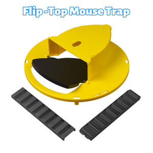 Bucket Slide Bucket Lid Mouse Trap Mice Mouse Traps Rat Trap Indoor and Outdoor Kitchen Room Garden Reset Rat Catching Flip Mousetrap