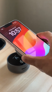 Magnetic Vacum Stand Holder Foldable Mini Size Strong Magnet Phone Holder HP Hisap Kuat Kokoh