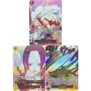 Bandai | DIY ONE PIECE Collection Cards Monkey.D.BOA.HANCOCK OP09 OP14 JPN High Quality Self Made Game Anime Cards Gift Toy