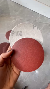 Amplas Bulat Velcro 4 Inch 4in Ukuran P150 Original HSS Paper Disc 4" 1DUS 100 LEMBAR