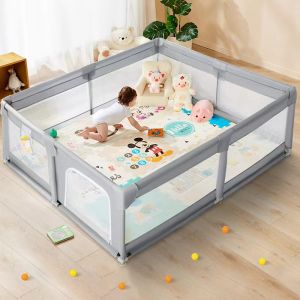 คอกกั้นเด็ก คอกเด็กขนาด6ฟุต คอกกั้นเกาหลี คอกพับได้ หมีพาสเทล อย่างดี ปรับทรงได้ ราคาพิเศษ คอกกั้นเด็ก คอกกั้น คอกเด็ก กั้นเด็ก รั้ว