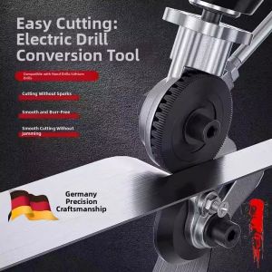 NAIFUNA | Multi-functional Electric Handheld Metal Sheets and Fabric Cutting Industrial Grade Scissors