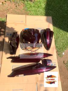 Full body halus yamaha mio smile moonlight RED atau hitam merah