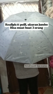 PAYUNG LIPAT 10 JARI MUAT UNTUK 3 ORANG