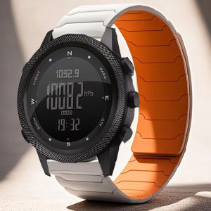 22mm Magnetic Silicone Strap For NORTH EDGE APACHE-46 Bracelet Sport Watchband For APACHE-46 Replacement Wristband Accessories