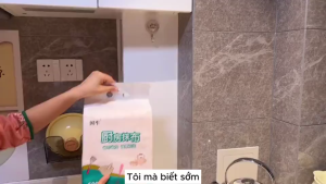 Khăn Lau Bếp Thấm Hút Dầu Tái Sử Dụng Treo Tường