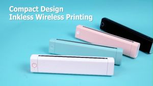 Phomemo M08F Bluetooth Portable A4 Thermal PrinterInkless Mini PrinterCompatible With Phone And PCGreat TravelBusinessHomeSchool To Use