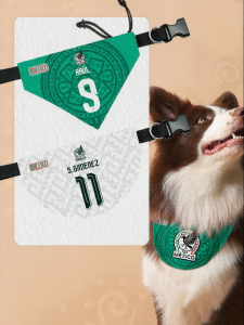 HanWei | Football Fan Pet Scarf Triangular Bandana