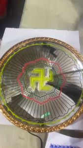 Đèn hào quang cơ họa tiết chữ vạn thờ cúng nhiều kích cỡ (15cm-18cm-22cm-25cm-30cm-40cm)
