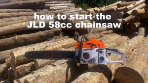 Mesin Chain Saw 22 inch 58CC Chainsaw 2Tak Mesin Senso Gergaji Kayu Pohon Jerman Technology