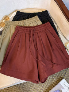 Fashion Elegant Petite Casual A-line Wide Leg Shorts