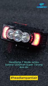 Senter Cas Kepala Headlamp LED COB Super Terang High Quality - HX-810