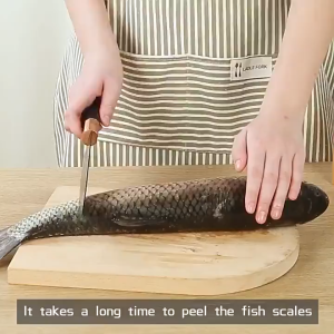 Wireless Stainless Steel Electric Fish Scaler Fish Scale Scraper Rechargeable Anti-Splash Fish Tool