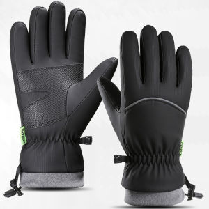 GTUBIKE Winter Cycling Gloves Touch Screen Motorcycle Gloves Windproof Sports Riding Ski Gloves Waterproof Running Gloves