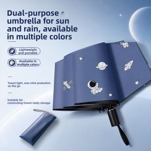Jiaxun | Sturdy Thickened Folding Umbrella for School Boys