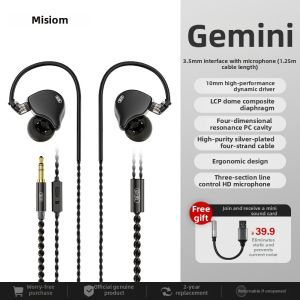 MISHENG | HiFi In-ear Wired Headphones with Type-C 3.5mm