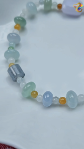 Premium Grade Icy Jadeite A-Grade Duo Bao Exclusive Designer Bracelet