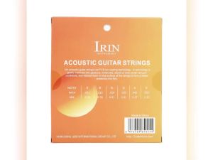 IRIN | A331 Acoustic Guitar Strings Hexagonal Alloy High Carbon Steel Core PVD Coated 6-String Folk Guitarra Strings Guitar Parts