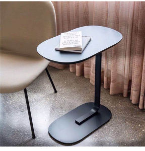 Iron Coffee Table Scandinavian Style Sofa Side Table Easily Portable Bedside Table