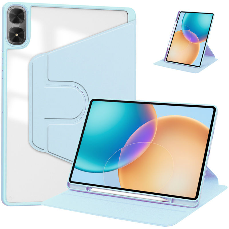Transparente Pu Leder Tablet Hülle Für Infinix Xpad Mit Ständer_voghion.com