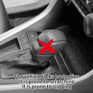 For Toyota Highlander XSE XU70 Crown Kluger 2021 2022 2023 2024 2025 2026 Car Silicone Gear Shift Knob Non-Slip Protective Cover