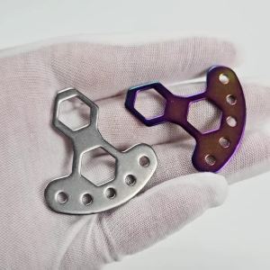 MNFT 1Pcs Stainless Steel Fishing Reel Grip Wrench - Hex Nut Removal Tool for Reel Handle Modification Fishing Tackle Accessory