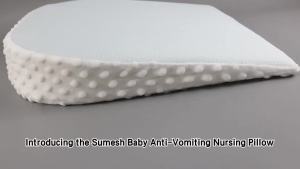 Baby Anti-spitting Up 30° Slope Pad 2-in-1 Newborn Slope Feeding Pillow Baby Pillow Breastfeeding Artifact