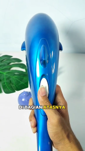 ( SIAP KIRIM ) Alat Pijat Lumba Lumba Terapi Reflexy Dolphin Infrared Body Massager - Alat Pijat Pemijat Tubuh Elektrik - Alat Kesehatan