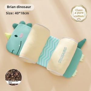 Babies Shaping Pillow 0-1 Year Old Baby Correction Anti-Deviation Head Buckwheat Pillow Infant Correction Newborn Fixed Head Type Side Sleep